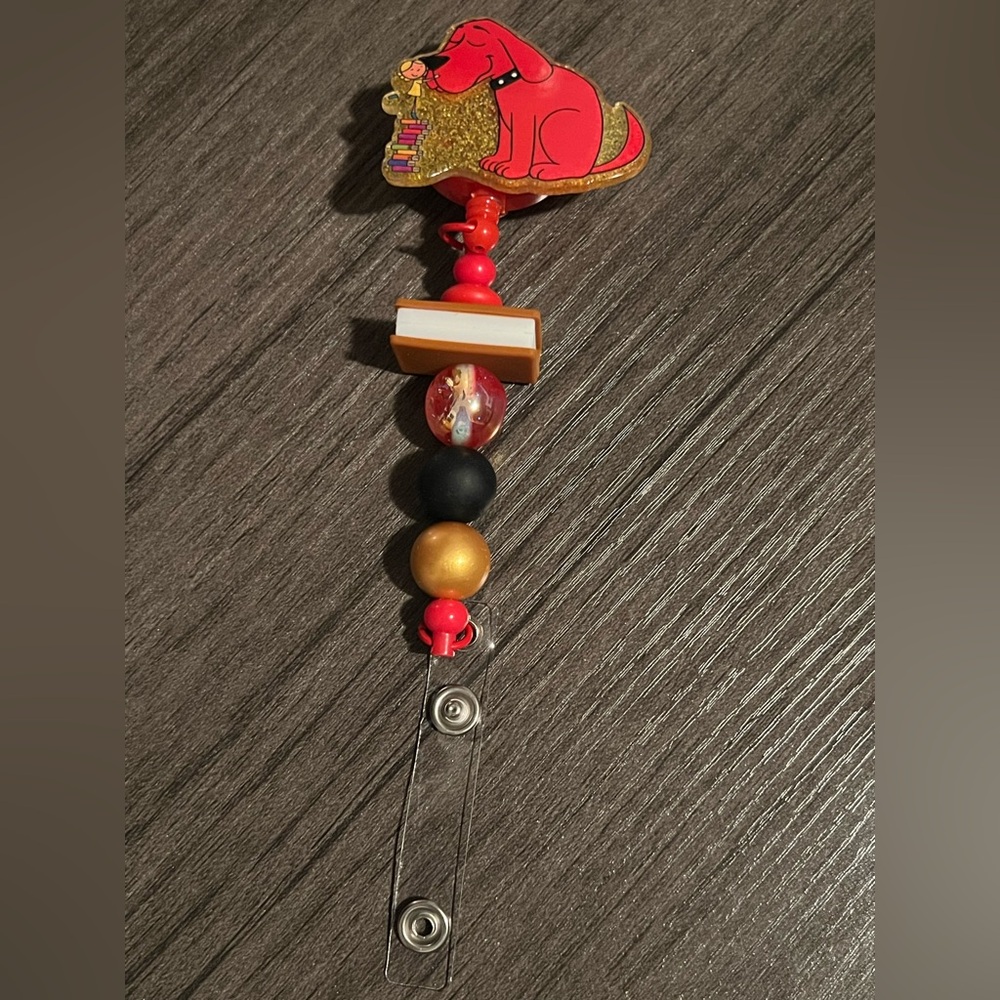 Teacher badge reel